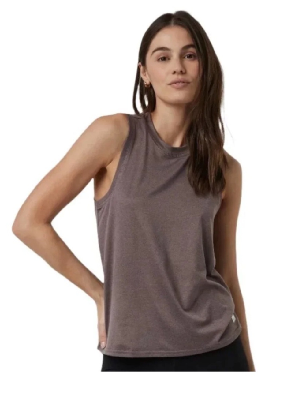 NWT Vuori Energy Top Sleeveless Long Hazel Heather L